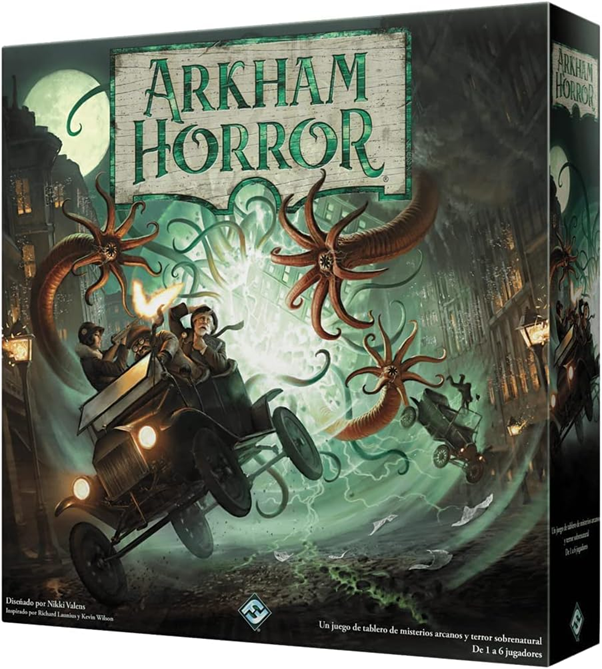 Arkham Horror 3ª Edición — no es lo que esperaba, y eso a veces es un problema