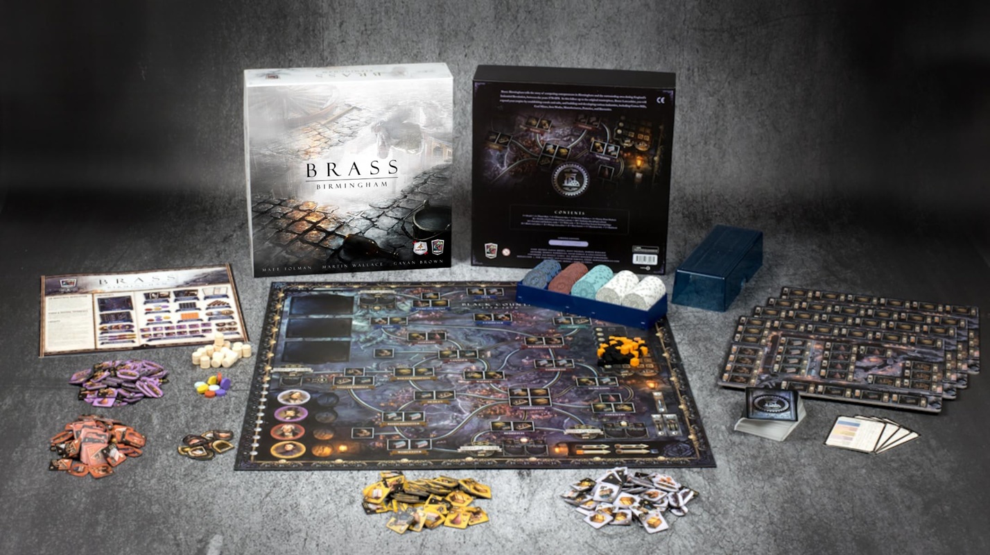 Brass: Birmingham — El eurogame que te obliga a pensar en dos tiempos simultáneos