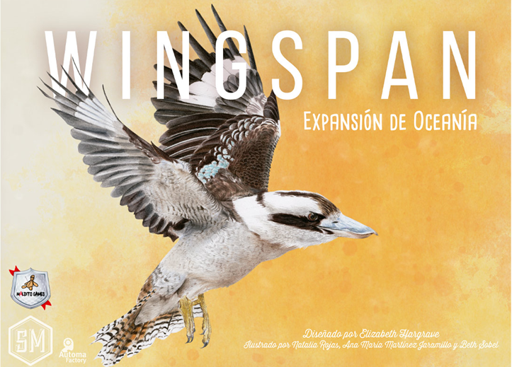 Portada de Expansión Oceanía de Wingspan